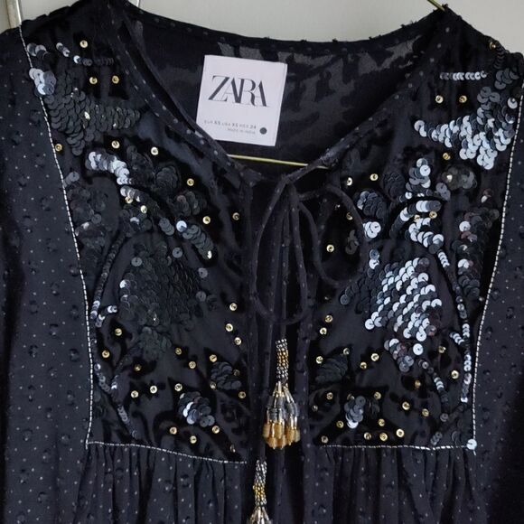 Zara sequin top - Picture 4 of 10